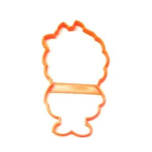 GIRL PUMPKIN DRESS COOKIE CUTTER PR3096